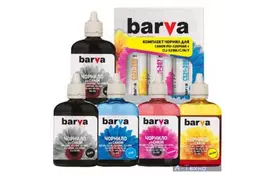 Чернила BARVA Canon PGI-520PGBK + CLI-521BK/C/M/Y (5x90 г) SET (CPGI520-5-090-MP) - Фото
