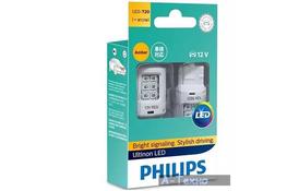 Лампа світлодіодна Philips WY21W Yellow+smartCanbus Ultinon 12V (11065ULAX2) - Фото