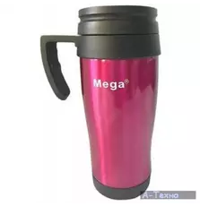 Термокружка MEGA М PR040 0,4 л Bordo (0717040761241BORDO)