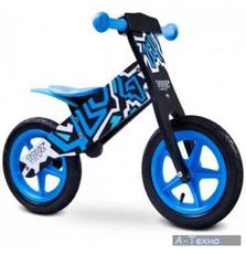 Беговел Caretero Zap Черно-синий (17543)