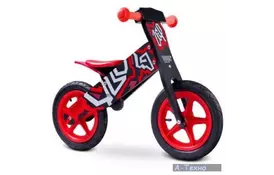 Беговел Caretero Zap Черно-красный (17544) - Фото