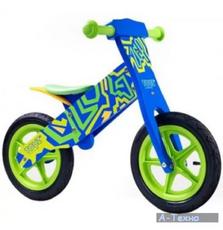 Беговел Caretero Zap Сине-зеленый (17545)