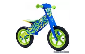 Беговел Caretero Zap Сине-зеленый (17545) - Фото