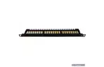 Патч-панель Hypernet 19" 24 порта UTP 0.5U cat.6 с менеджментом кабеля (PP-UTP6-24-WMR-05U)