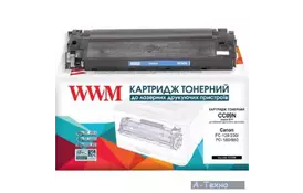 Картридж WWM для Canon FC-128/230/310/330 аналог E30 Black (CC09N) - Фото