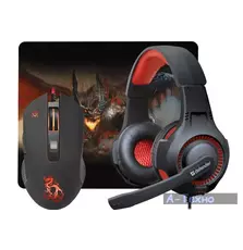 Игровой набор Defender Devourer MHP-006 мышь+гарнитура+ковер (52006)  