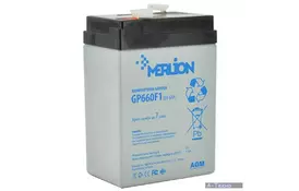 Батарея до ДБЖ Merlion 6V-6Ah (GP660F1) - Фото