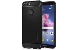 Чехол Spigen для Huawei P smart/Enjoy 7S/nova lite 2 Case Rugged Armor Black - Фото