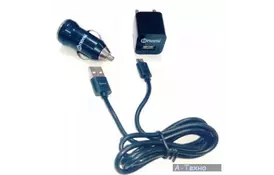 Зарядное устройство Nomi (3 в 1) CK05121 1А Black (170681) - Фото