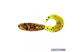 Силікон рибальський Mann's 40мм моторное масло (20 шт.) (M-036 GRGB) - Фото