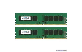 Модуль памяти для компьютера DDR4 16GB (2x8GB) 2400 MHz MICRON (CT2K8G4DFD824A) - Фото
