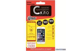 Стекло защитное DENGOS для Xiaomi Mi A2 Lite Full Glue 5D, black frame (TGFG-28) - Фото