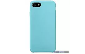 Чохол до моб. телефона MakeFuture Silicone Case Apple iPhone 7 Light Blue (MCS-AI7LB) - Фото