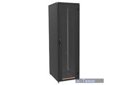 Шафа напольна Zpas 33U 600x600 glass door black (IT-336060-69AA-2-161-FP) - Фото