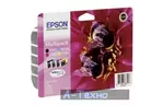 Картридж струйный EPSON StC79/ 110, CX3900 Bundle, C, M, Y, Bk (C13T10554A10)