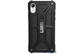 Чохол UAG для Apple iPhone Xr Monarch, Carbon Fiber (111091114242) - Фото