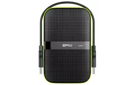 Жесткий диск SILICON POWER Armor A60 4 TB Black (SP040TBPHDA60S3K) - Фото