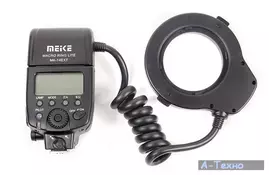 Кільцевий макроспалах Meike для Nikon MK-14EXT (RT960118) - Фото