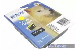 Картридж струменевий EPSON StPhoto R2880 yellow (C13T09644010) - Фото