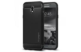 Spigen для Galaxy J3/J3 DUOS/J3 Pro (2017) Rugged Armor Black (580CS21499) - Фото