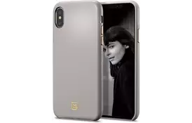 Spigen для iPhone XS La Manon calin Oatmeal Beige (063CS25087) - Фото