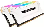 Модуль памяти CORSAIR Vengeance RGB Pro White DDR4 3000MHz 16GB Kit 2x8GB XMP (CMW16GX4M2C3000C15W)