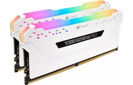 Модуль памяти CORSAIR Vengeance RGB Pro White DDR4 3000MHz 16GB Kit 2x8GB XMP (CMW16GX4M2C3000C15W) - Фото