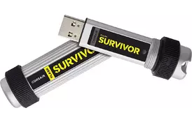 USB флеш накопитель CORSAIR 64GB Survivor USB 3.0 (CMFSV3B-64GB) - Фото