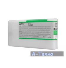 Картридж EPSON StPro 4900 green, 200мл (C13T653B00)