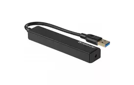 Концентратор Defender Quadro Express USB3.0, 4 port (83204) - Фото