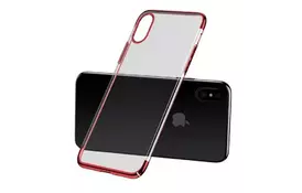 Чехол Baseus для iPhone X/Xs Glitter Red - Фото