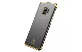 Чехол Baseus для Galaxy S9 Glitter Gold - Фото