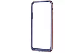 Чехол Baseus для iPhone X/Xs Platinum Metal Border для iPhone X Rose gold - Фото