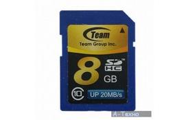 Карта памяти Team 8Gb SDHC class 10 (TSDHC8GCL1001 / TG008G0SD28X) - Фото