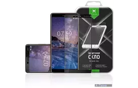Скло захисне Vinga для Nokia 7 Plus (Black) (VTPGS-N7PB) - Фото