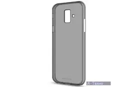 Чехол для моб. телефона MakeFuture Air Case (Clear TPU) Samsung A6 2018 Black (MCA-SA618BK) - Фото