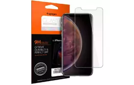 Стекло Spigen для iPhone XS Glass 
