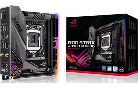 Материнcкая плата ASUS STRIX Z390-I GAMING - Фото