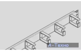 Kабельний організатор CONTEG DP-VP-M2-H - Фото