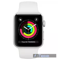 Смарт-часы Apple Watch Series 3 GPS, 38mm Silver Aluminium Case (MTEY2FS/A)