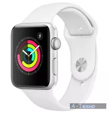 Смарт-часы Apple Watch Series 3 GPS, 42mm Silver Aluminium Case (MTF22FS/A)