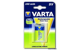 Акумулятор Varta Крона Power Accu 6F22 9V 200m (56722101401) - Фото