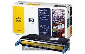 Картридж лазерный HP CLJ5500 yellow (C9732A) - Фото