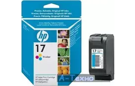 Картридж HP DJ No. 17 color (C6625AE) - Фото