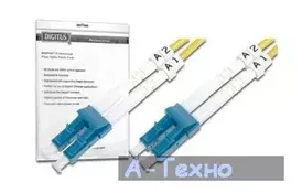 Оптический патч-корд DIGITUS LC/UPC-LC/UPC,9/125,OS2,duplex,5m - Фото