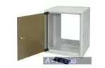 Шкаф ZPAS 7U 10'' глубина 260мм. стеклянная дверь (WZ-3661-01-02-011)