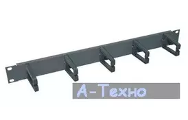 Кабельный организатор 19" 1U односторонний 5 колец Zpas (WNK-811-101) - Фото