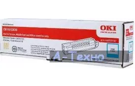 Тонер-картридж OKI C810/830 Cyan (44059119) - Фото