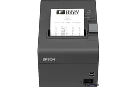 Принтер чеків EPSON TM-T20II Ethernet/USB I/F (Dark Grey)+PS (C31CD52003) - Фото