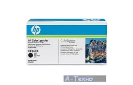 Картридж HP CLJ CP4525dn/4525n/4525xh black (CE260X) - Фото
